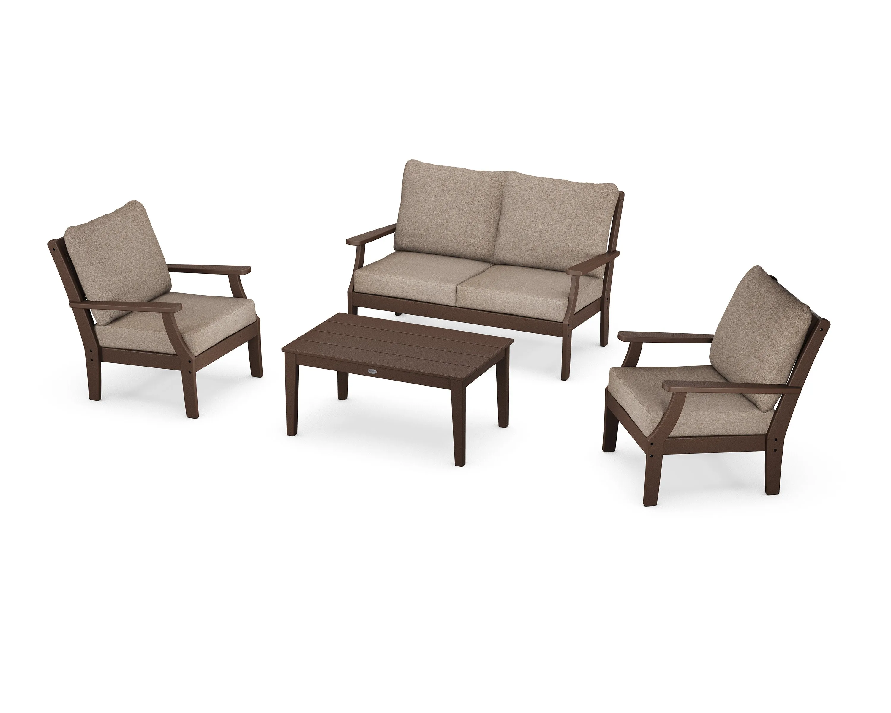 Braxton 4-Piece Deep Seating Chair Set