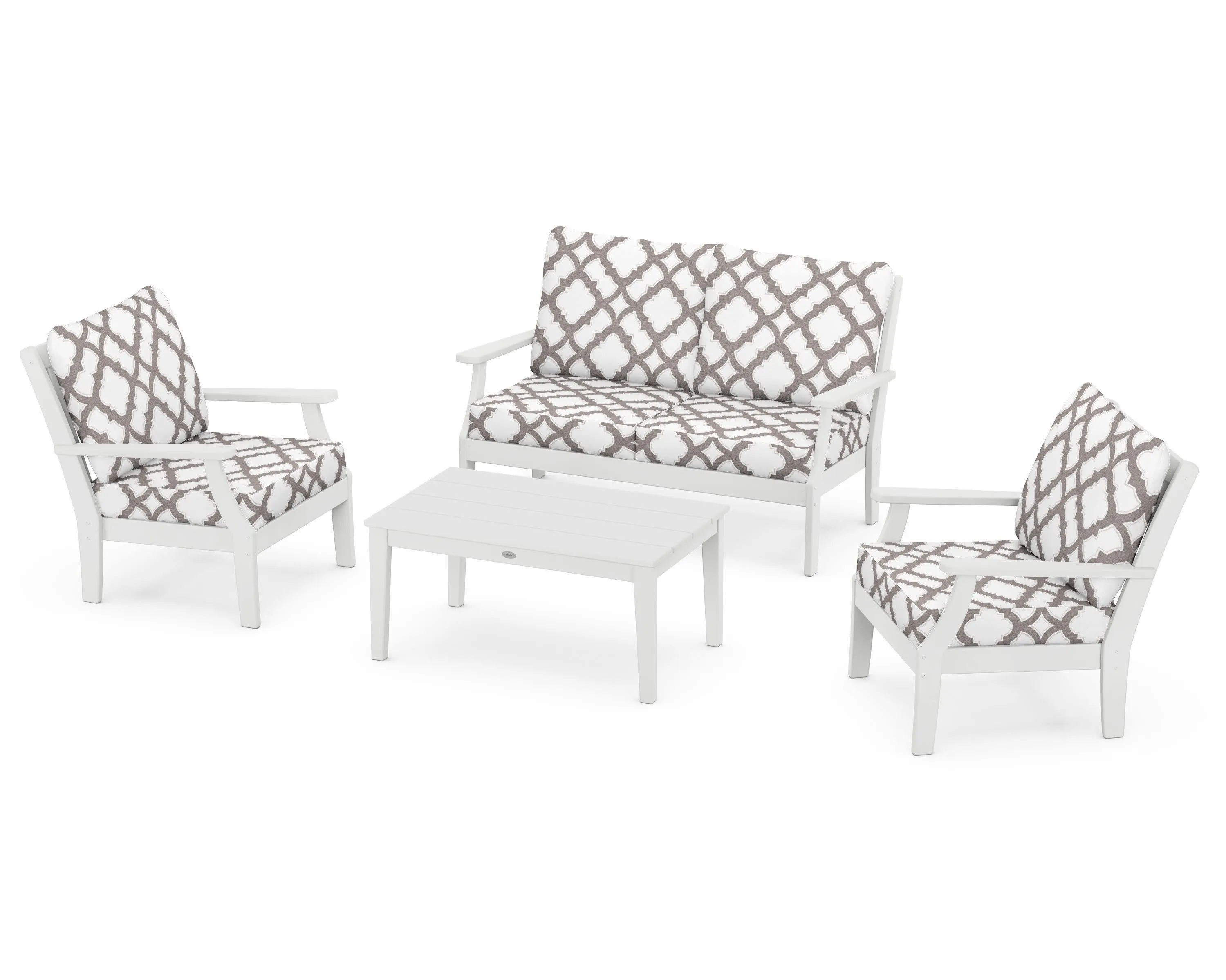 Braxton 4-Piece Deep Seating Chair Set