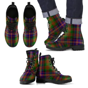 Cochrane Modern Tartan Leather Boots