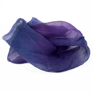 Crinkle Silk Chiffon - Blackberry Ripple  DL 50