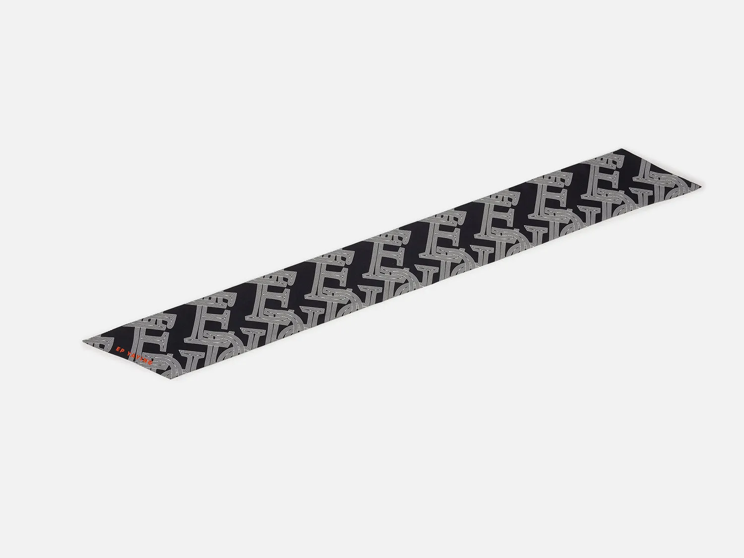 EP YAYING Letters Printed Silk Scarf