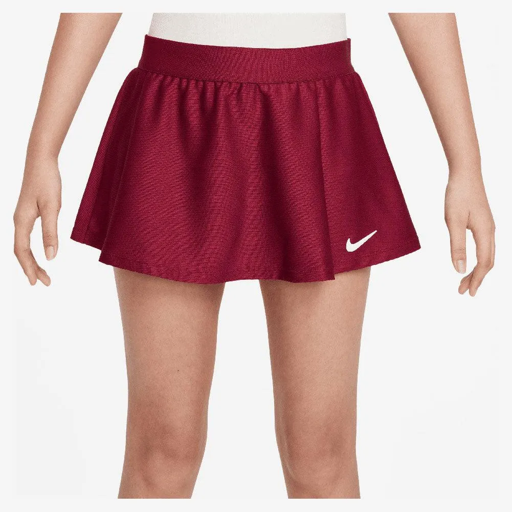 Girl`s Dri-Fit Victory Flouncy Tennis Skort