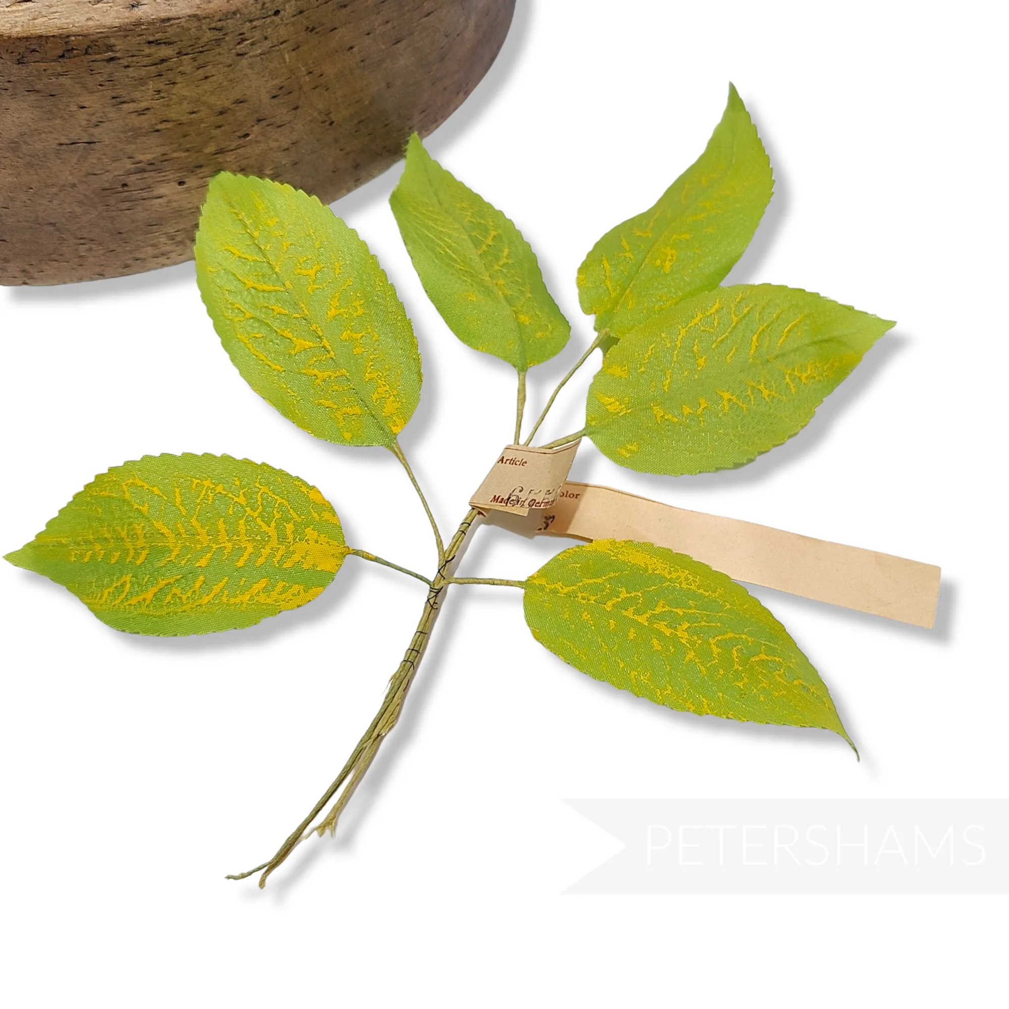 'Kieran' Vintage 1950's German Wired Cherry Leaf Spray