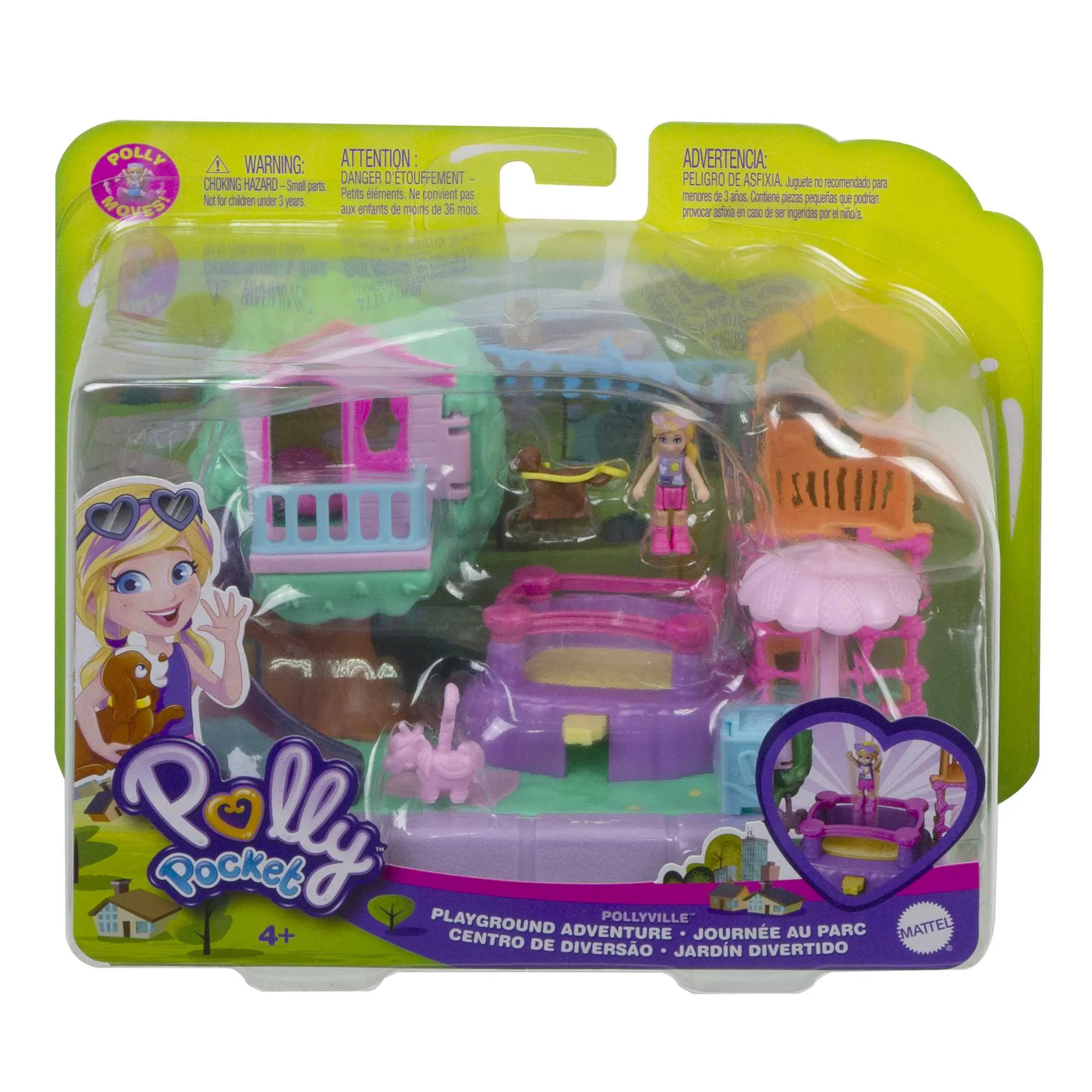 Polly Pocket Pollyville (Styles Vary)