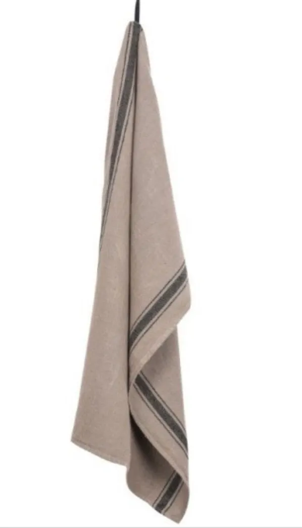 Washed Linen Dish Towels, Five Colors & Styles