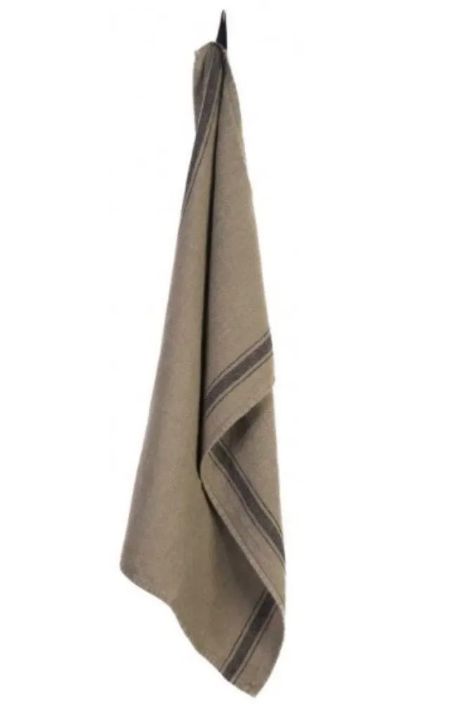 Washed Linen Dish Towels, Five Colors & Styles